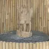 Product image 1 of the product “Garuda made from wood, one part, natural finish ”